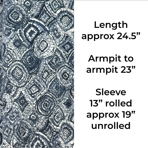 Christopher & Banks Roll Sleeve Top - Picture 5 of 16